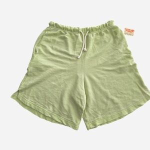 NWT Free People Movement Playbook Shorts in Lemongrass